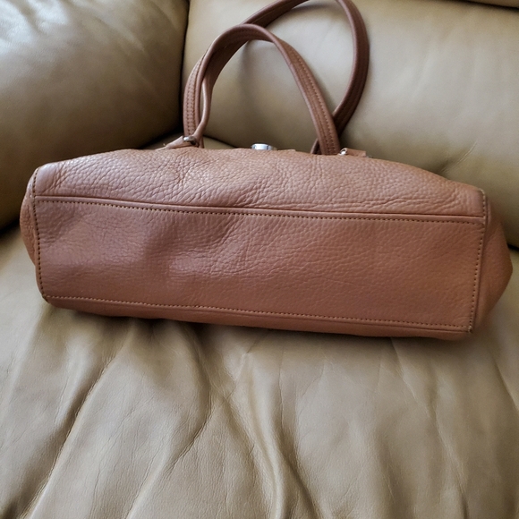 PRADA camel color barrel purse Used $1590 - Picture 3 of 10